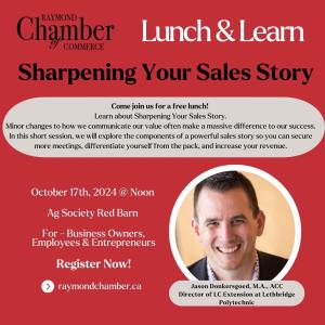 Lunch & Learn - Sharpening Your Sales Story