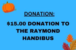 $15.00 DONATION